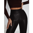 Legginsy modelujące / wysoki stan / eko skóra / SNAKE  BRYCZES / Push Up / XS - S - M - L - XL